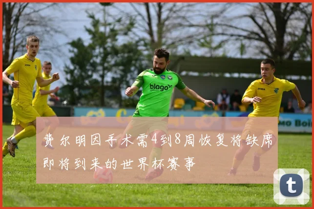 费尔明因手术需4到8周恢复将缺席即将到来的世界杯赛事